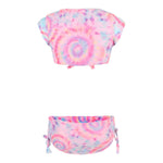 2pc Techno Tie Dye Cropkini - Denny's