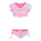 2pc Techno Tie Dye Cropkini - Denny's