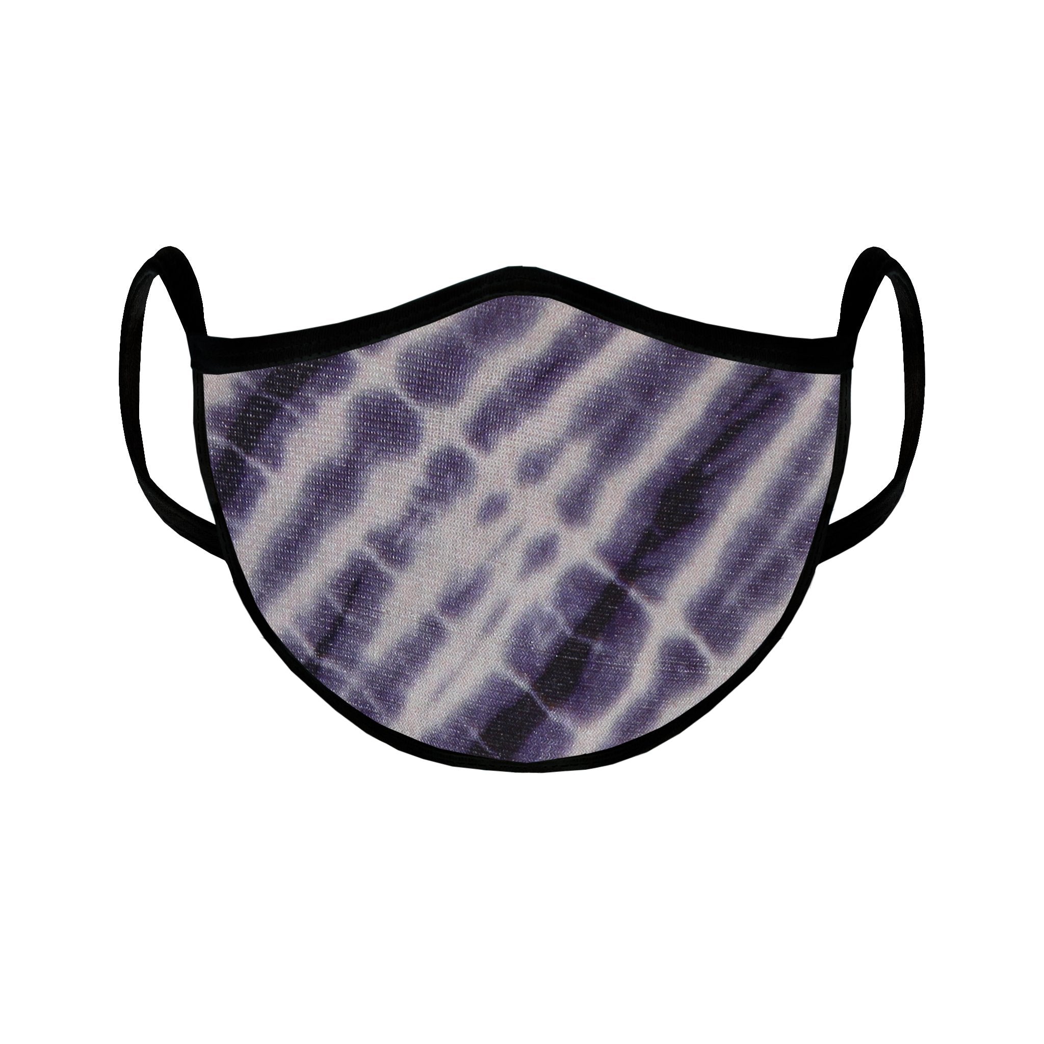Dark Blue Tie Dye Mask - Denny's