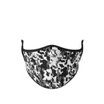 Blk/Wht Camo Mask - Denny's