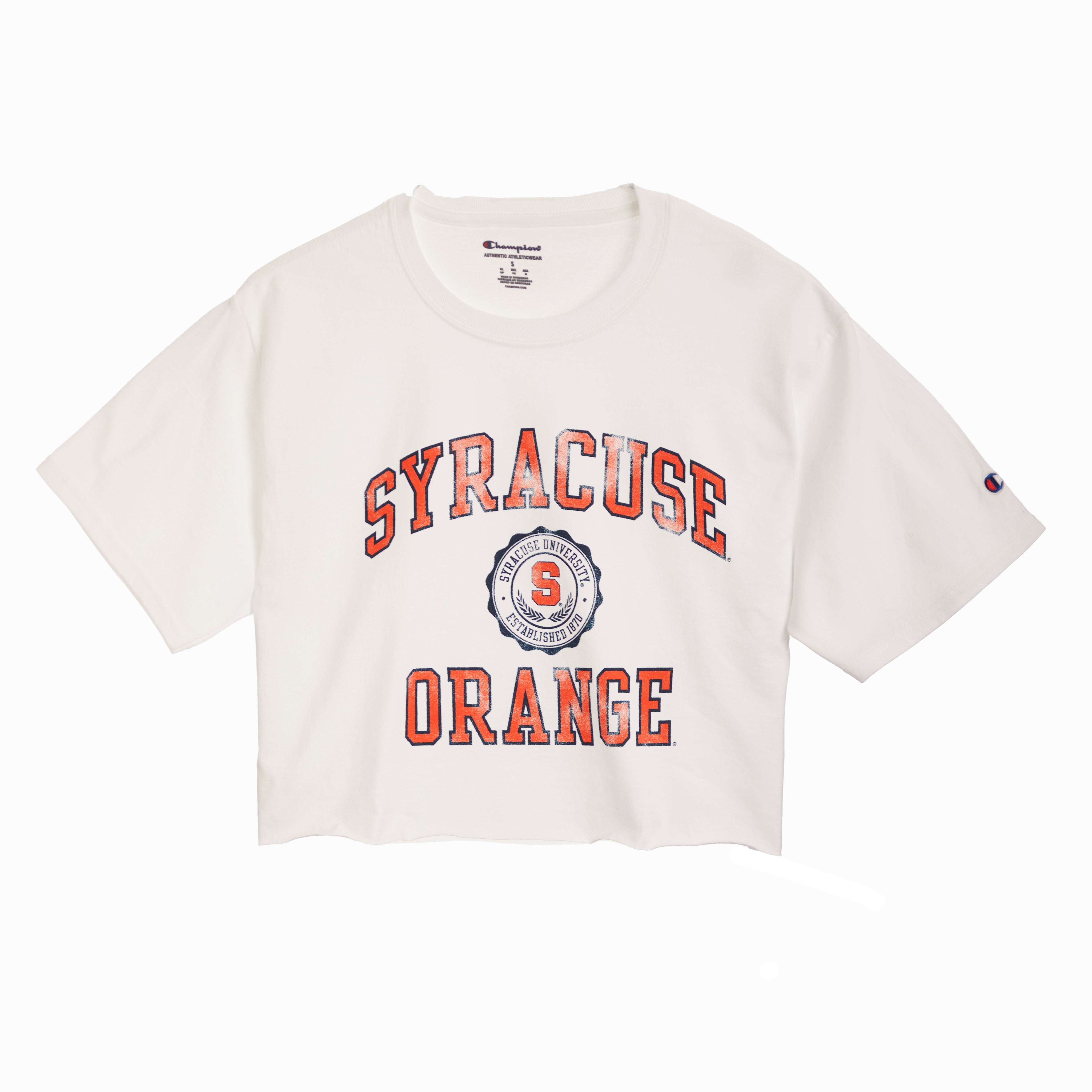 Syracuse Boyfriend Crop Tee - Denny's