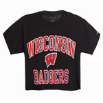 Wisconsin Boyfriend Crop Tee - Denny's