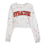 Syracuse Splatter Crop Tee - Denny's