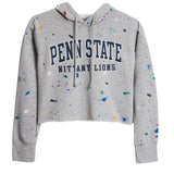 Penn State Splatter Crop Hoodie - Denny's