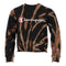 SWEATSHIRT WITH BLEACH STROKES - Denny's