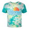 Tie Dye California Crop Tee - Denny's