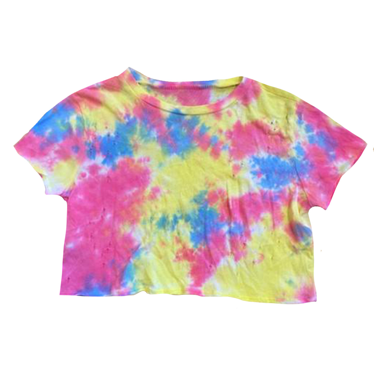 Candy Tie Dye Crop Tee - Denny's