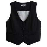 Caroline Solid Vest - Denny's