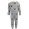 Two Piece Heart Set On Grey Heather Star - Denny's
