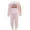 Two Piece Jog Set with Pink Rain Heart - Denny's