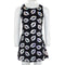 All Over Black And Silver Dress Lips - Denny's