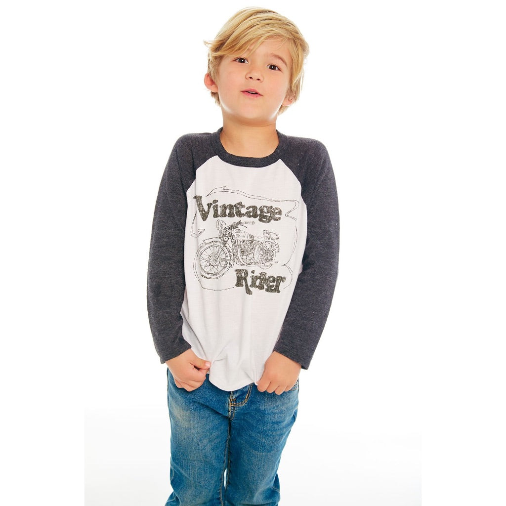 Vintage Rider Raglan - Denny's