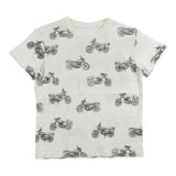 Motor Cycle Toss All Over Tee - Denny's