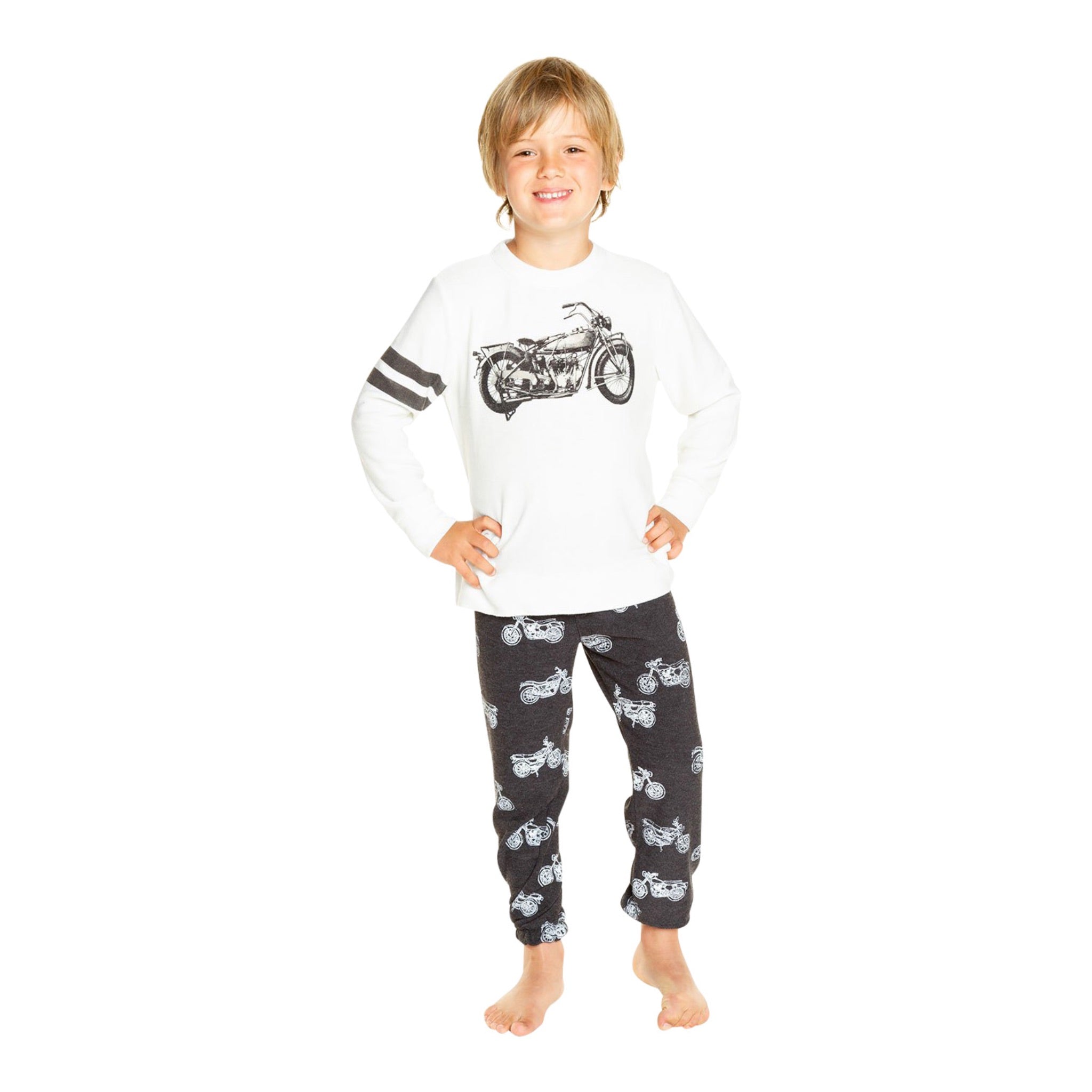 Moto Stripes Sweatshirt - Denny's