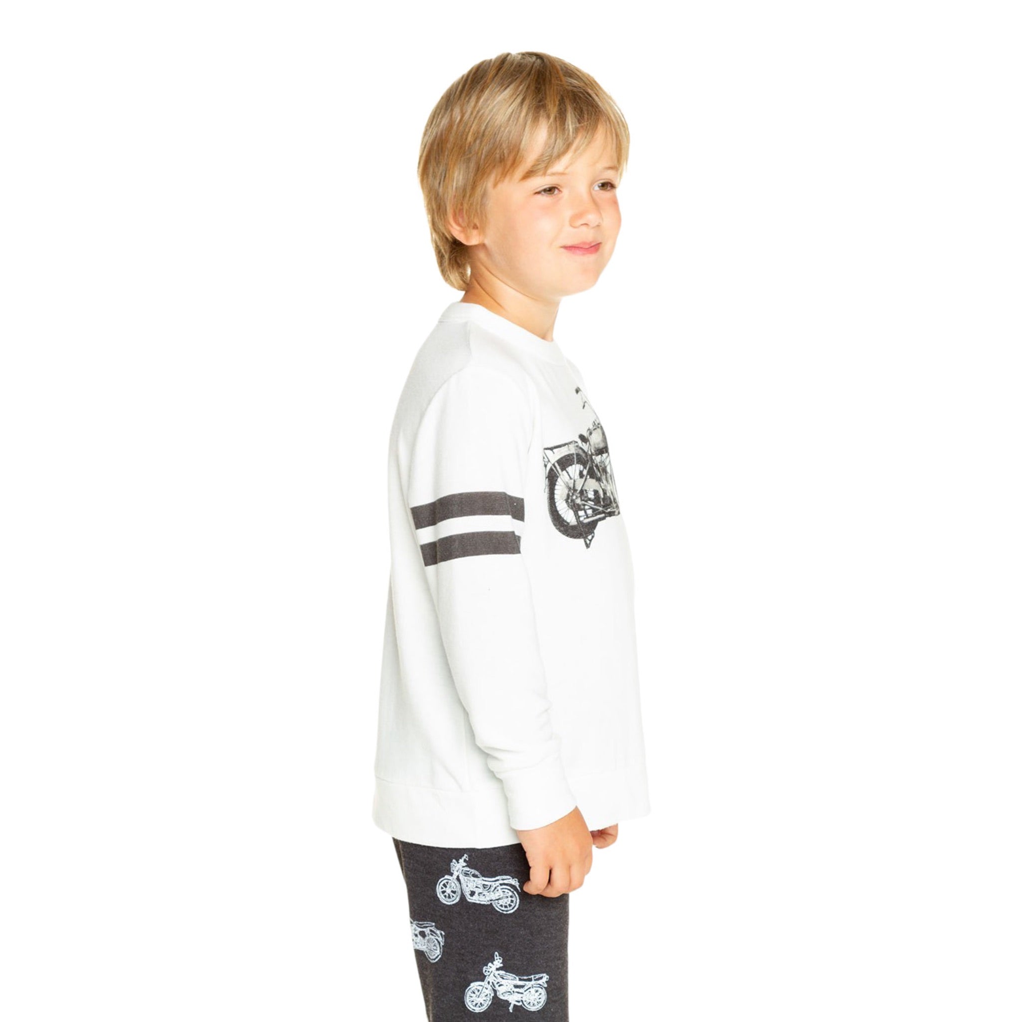 Moto Stripes Sweatshirt - Denny's