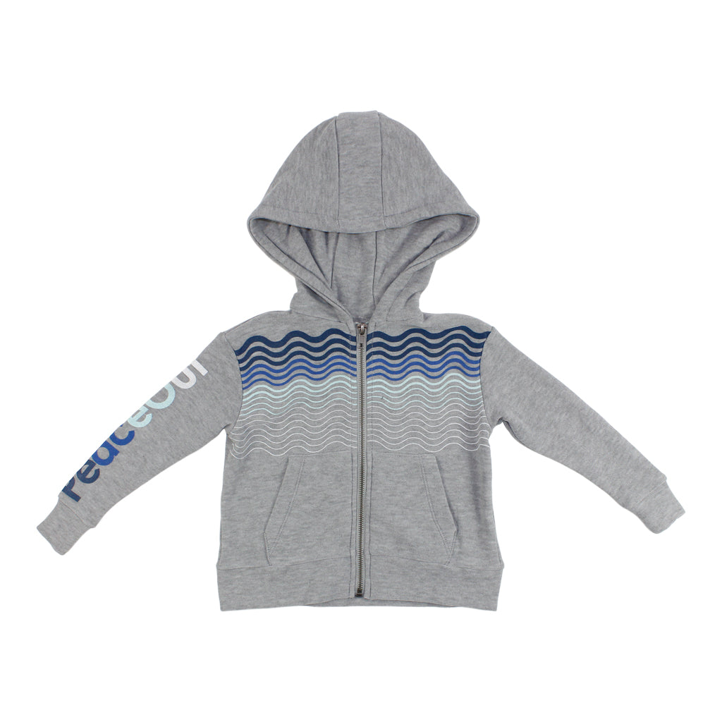 Peace Out Cozy Zip Hoodie - Denny's