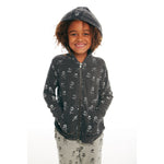 Skull Toss Full Zip Sweatshirt - Denny's