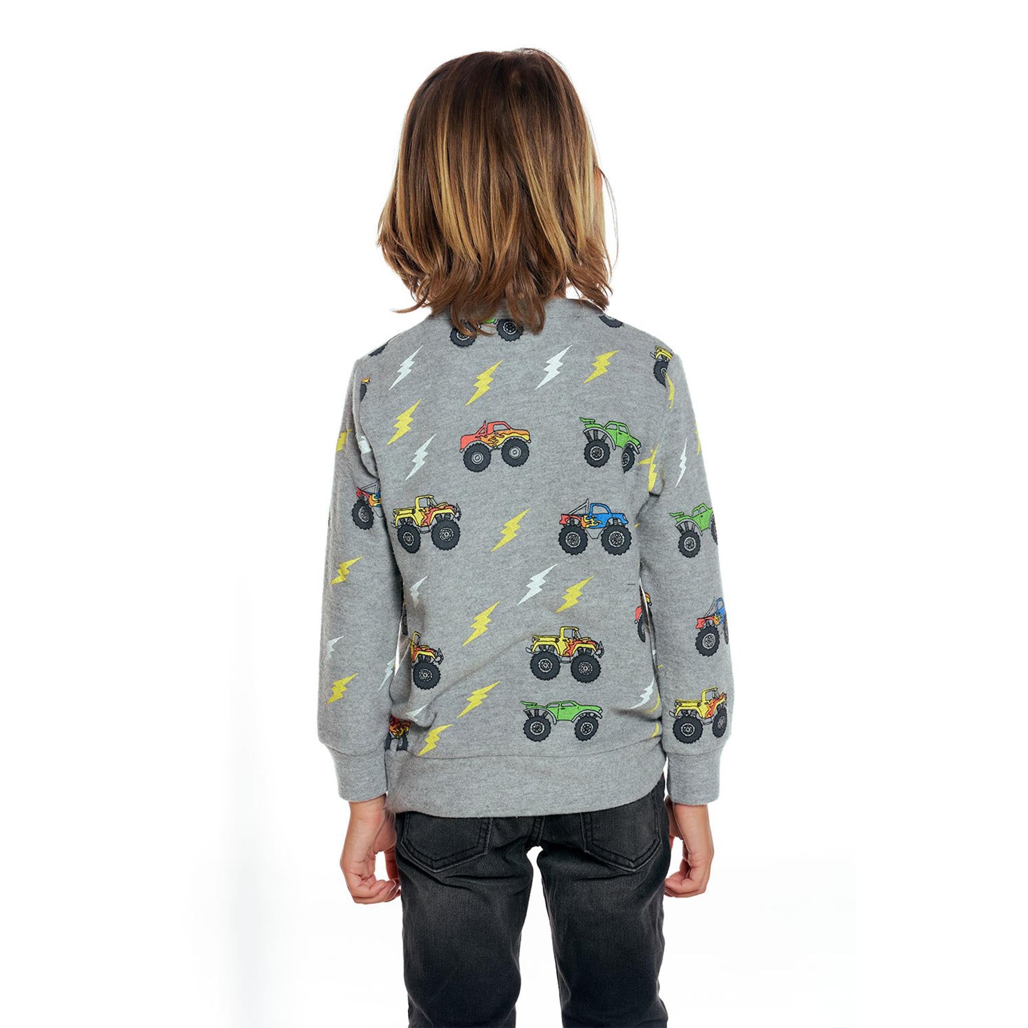 Monster Trucks n Bolts Hacci Sweatshirt - Denny's