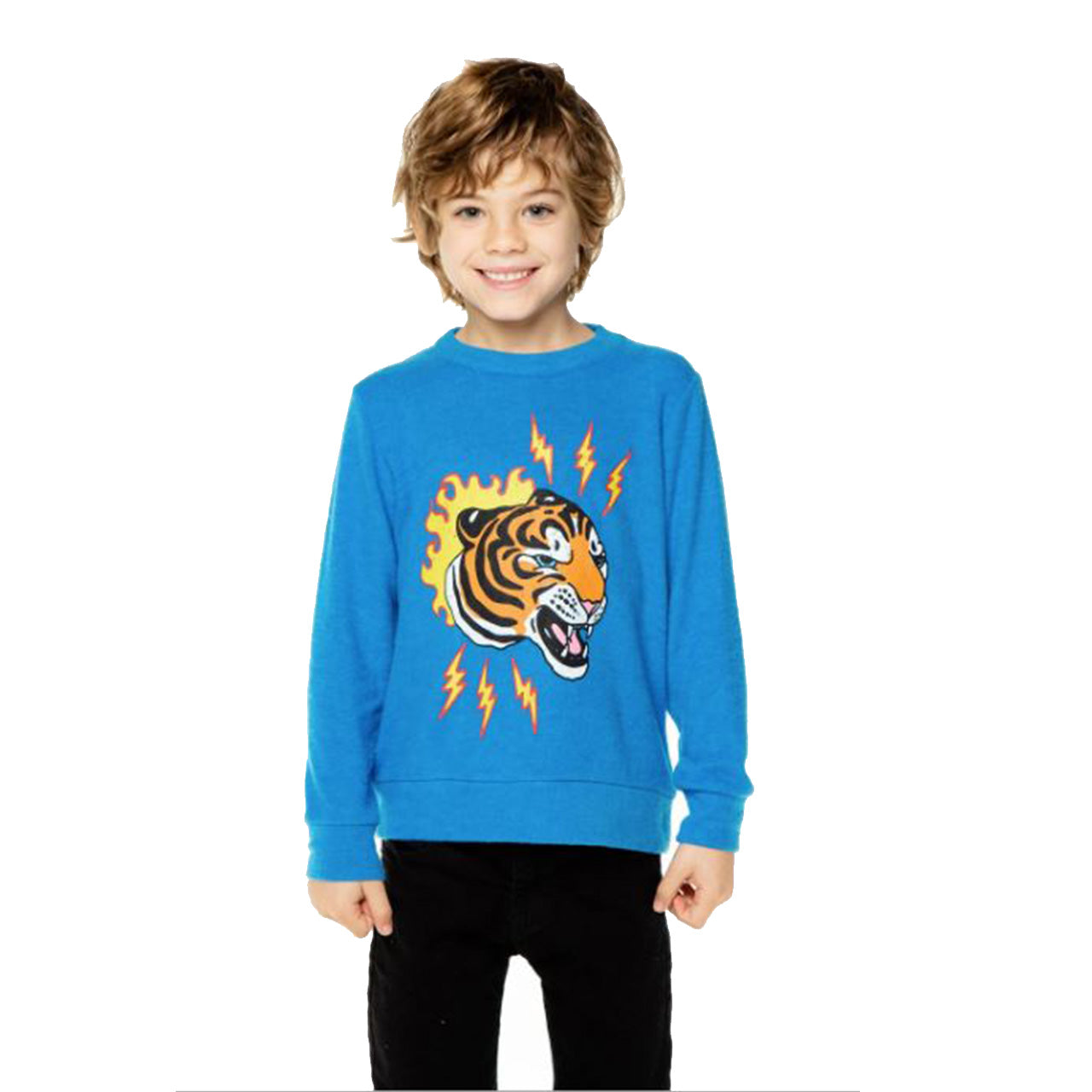 Long Sleeve Tiger Sweatshirt - Denny's