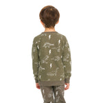 Dinosaur Cozy Knit Sweatshirt - Denny's