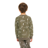 Dinosaur Cozy Knit Sweatshirt - Denny's