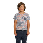 Camo Zip Pocket Tee - Denny's