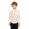 Guitars Woven Button Down - Denny's