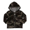 Green Camo Zip Up Sweatshirt - Denny's