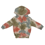 Tie Dye Fleece Zip Hoodie - Denny's