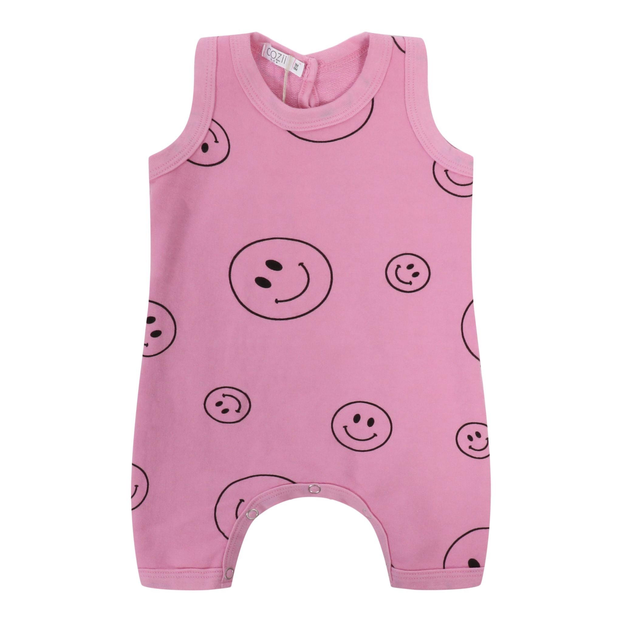 Smiley Tank Romper - Denny's