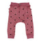 Ruffle Back Sweatpant with Hearts - Denny's