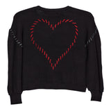 Heart Whip Stitch Sweater - Denny's