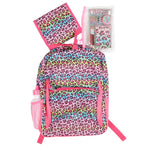 11 Pc Rainbow Animal Backpack Set - Denny's