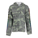 Camo Sweatshirt with Star Piping Down Arm - Denny's