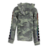 Camo Sweatshirt with Star Piping Down Arm - Denny's
