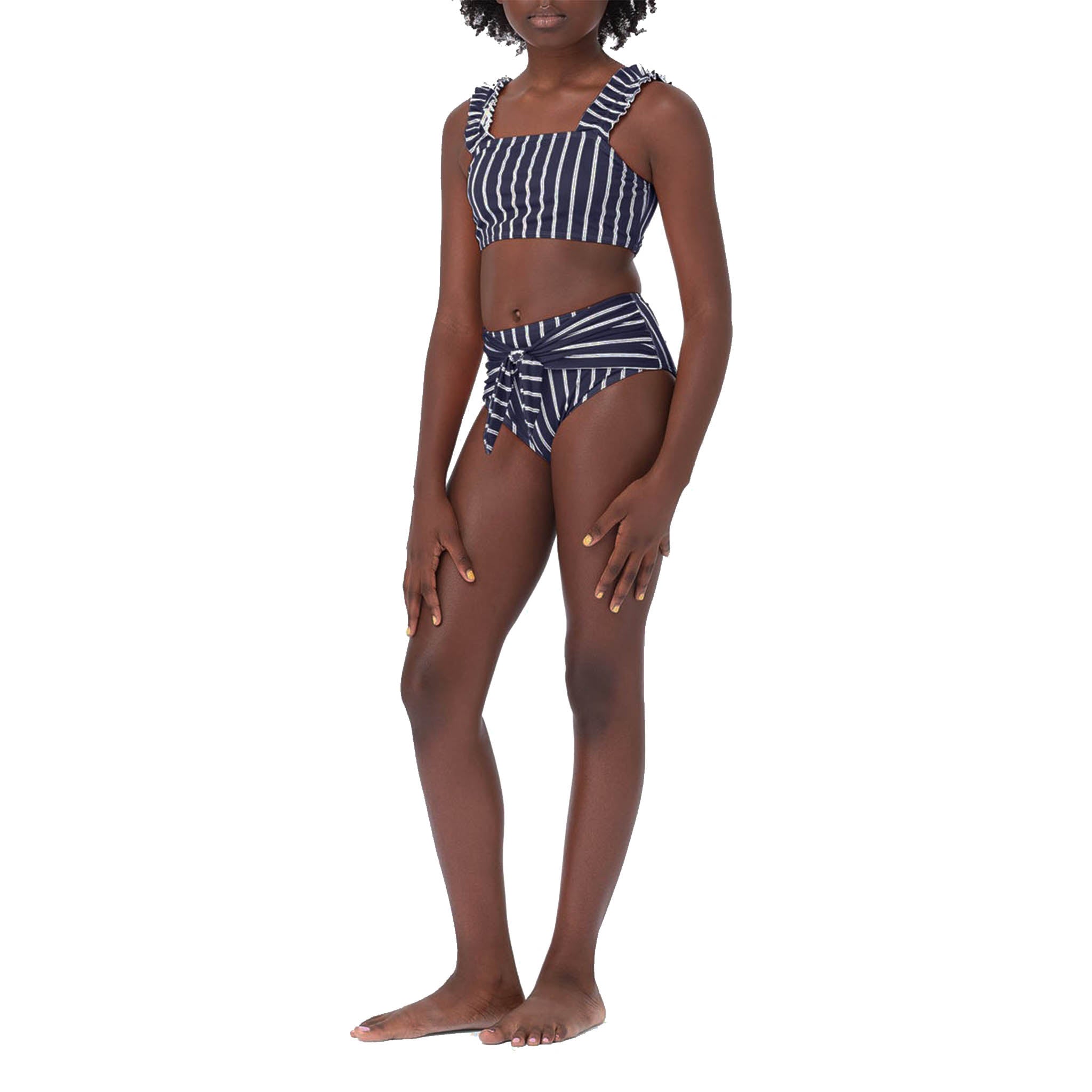 2pc Stripe Bikini - Denny's