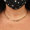Paper Clip and Round Link 16 Inch Choker - Denny's