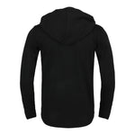 Script Over Camo Hooded Tee - Denny's