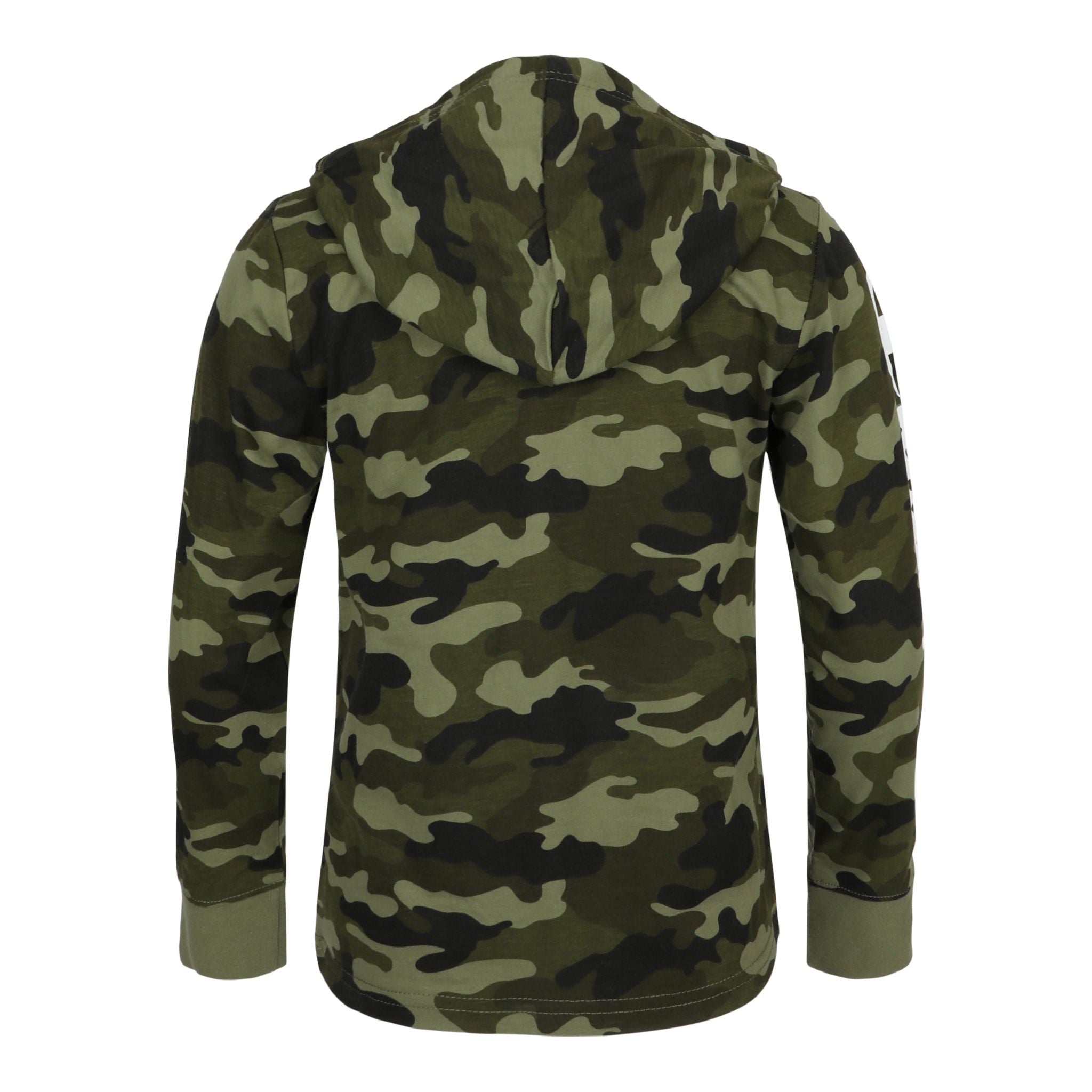 C Script Camo Hooded Tee - Denny's