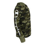 C Script Camo Hooded Tee - Denny's