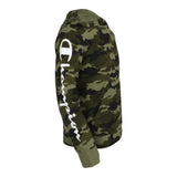 C Script Camo Hooded Tee - Denny's