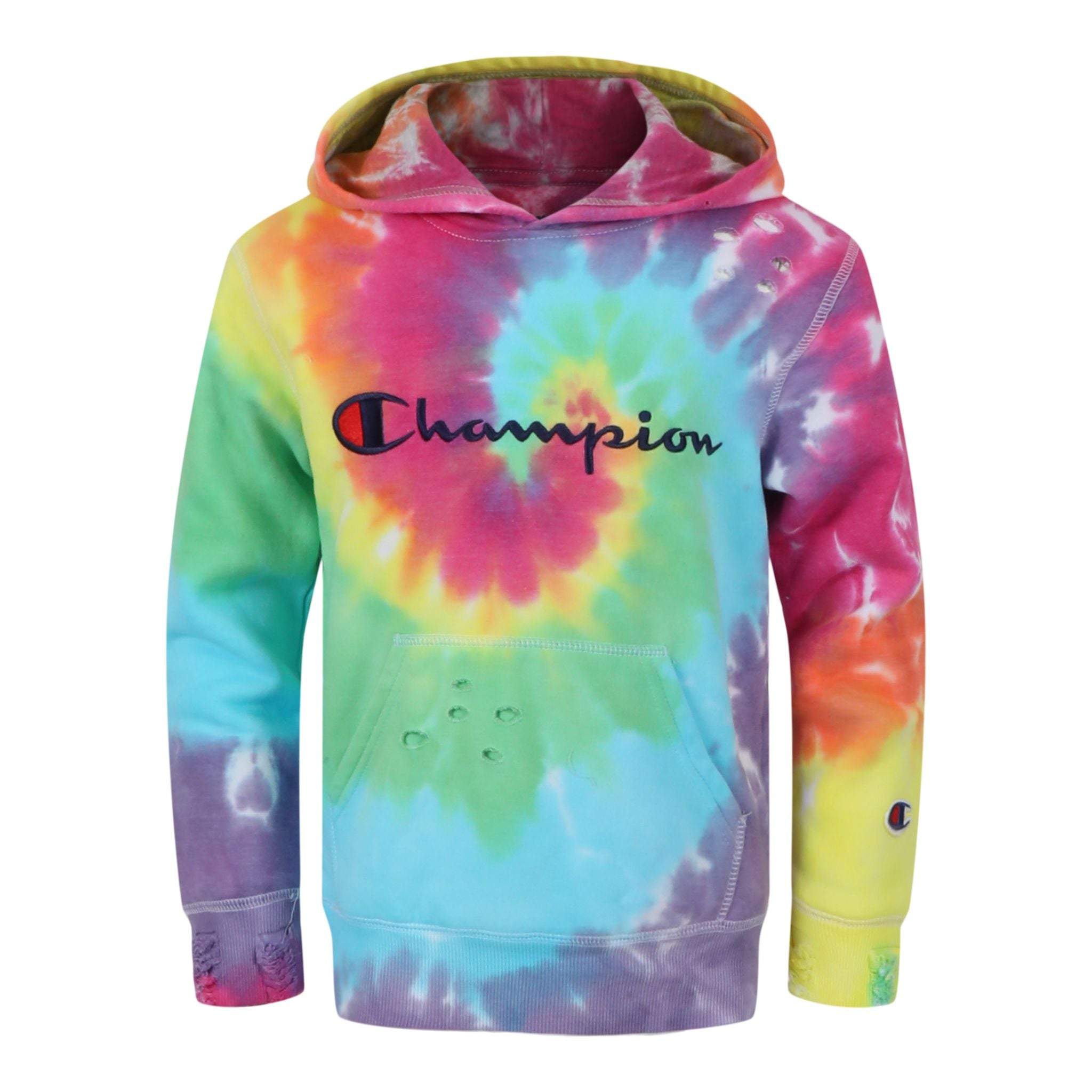 Tie Dye Distressed Sweatshirt - Denny's