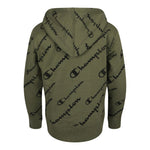 Printed Script Fleece Hoodie - Denny's