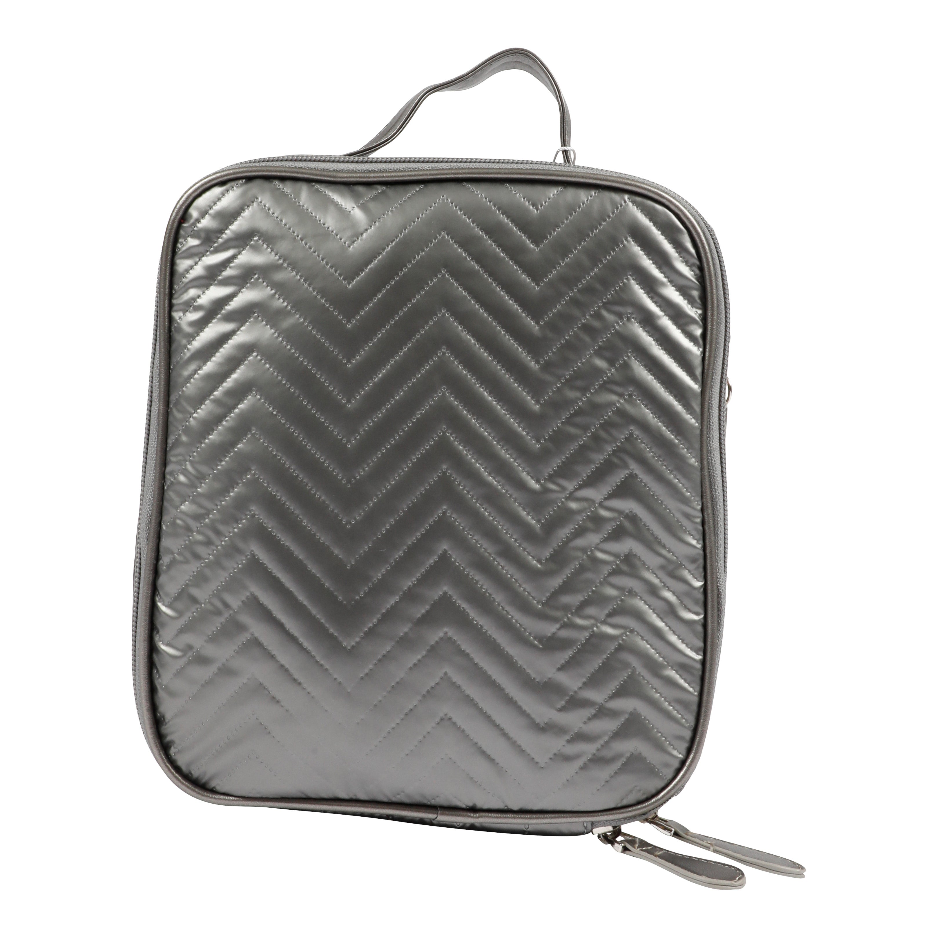Quilted Chevron Lunch Bag - Denny's