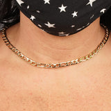 16 inch Choker Figaro Link - Denny's