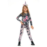 All Over Pink Unicorns Tie Dye Knit Jogger - Denny's