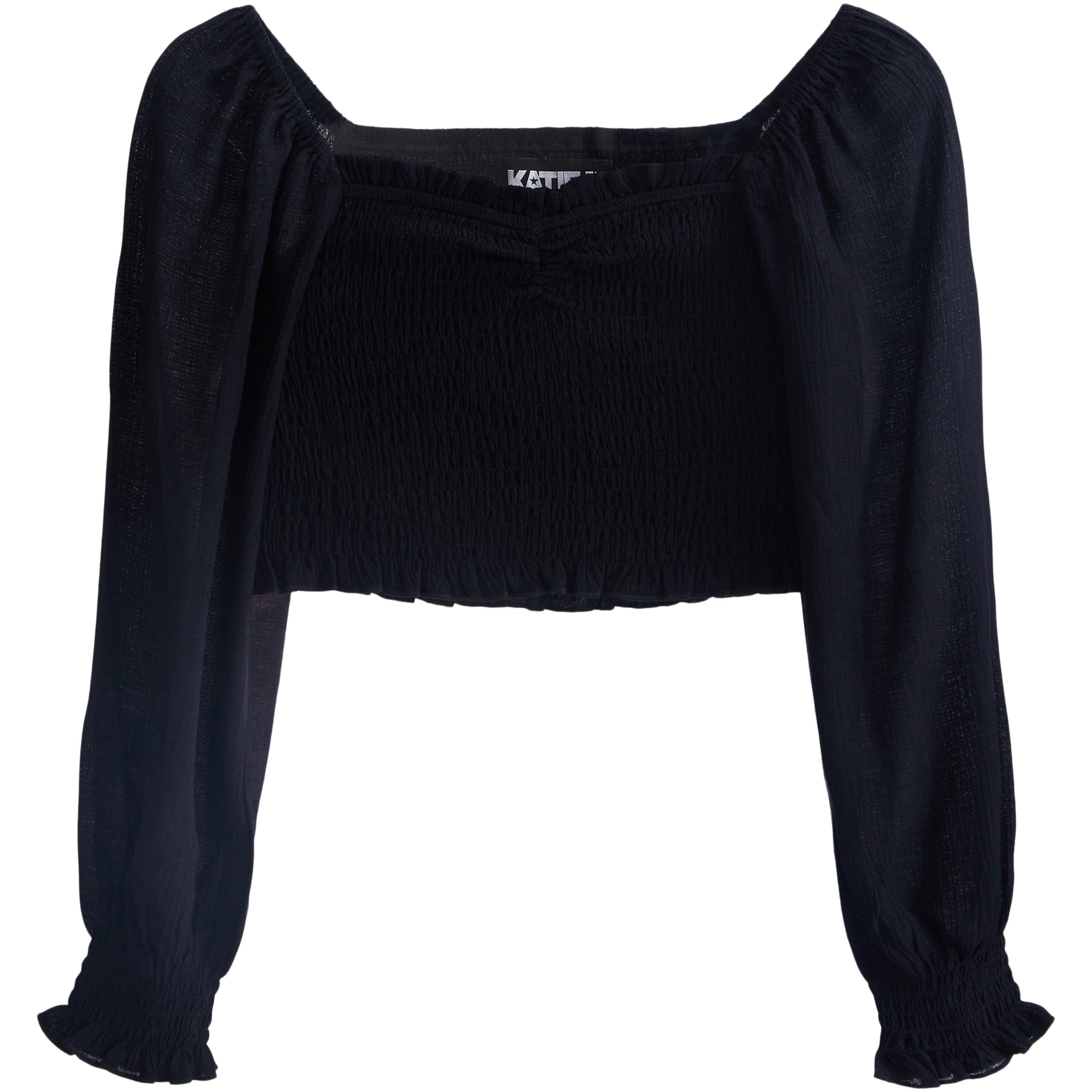 Puff Sleeve Smock Top - Denny's