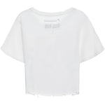 Cheap Trick Checkered Crop Tee - Denny's