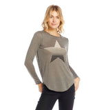 Long Sleeve with Striped Star - Denny's