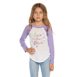 I Am The Future Ruffle Raglan - Denny's